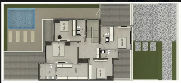 Casa de Condomínio com 4 Quartos à venda, 307m² no Parque Brasil 500, Paulínia
