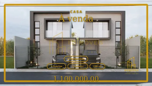 Casa com 3 Quartos à venda, 134m² no Manguinhos, Serra