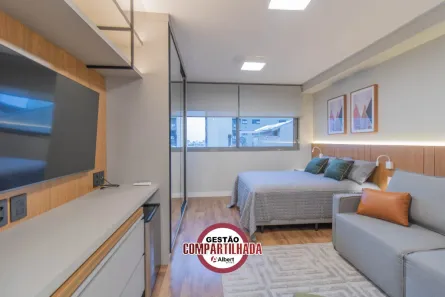 Apartamento com 1 Quarto para alugar, 29m² no Mont Serrat, Porto Alegre