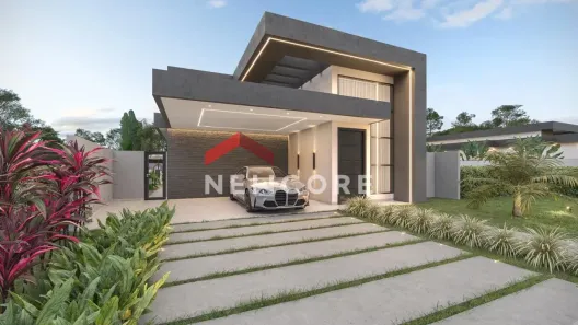 Casa de Condomínio com 3 Quartos à venda, 202m² no Gleba Aurora, Iguaraçu