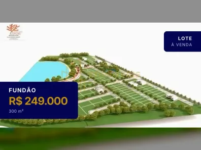 Lote/Terreno à venda, 300m² no , Fundão