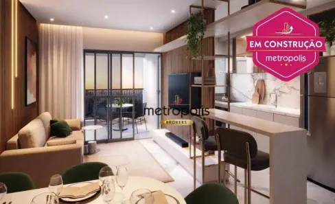 Apartamento com 3 Quartos à venda, 89m² no Centro, São Caetano do Sul