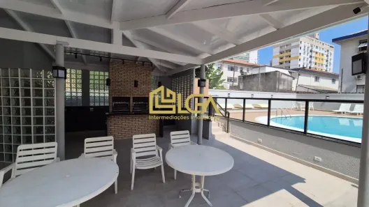 Apartamento com 3 Quartos para alugar, 136m² no Pompéia, Santos