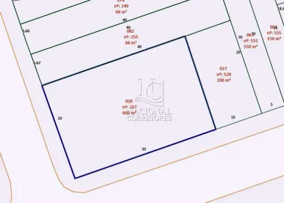 Lote/Terreno à venda, 271m² no Vila Pires, Santo André