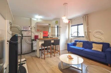 Flat com 1 Quarto à venda, 40m² no Jardim Paulista, São Paulo