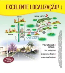 Lote/Terreno à venda, 175m² no Cardeal, Elias Fausto