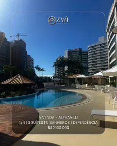 Apartamento com 4 Quartos à venda, 143m² no Alphaville I, Salvador