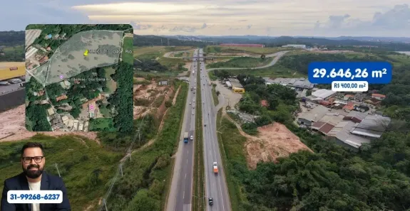 Lote/Terreno à venda, 29646m² no Vereda, Ribeirão das Neves