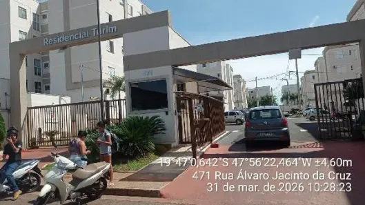 Apartamento com 2 Quartos à venda, 39m² no Recreio dos Bandeirantes, Uberaba