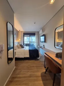Apartamento com 1 Quarto para alugar, 25m² no Bela Vista, São Paulo