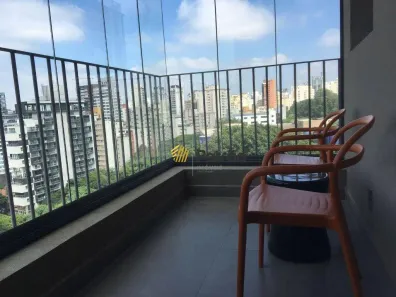 Apartamento com 1 Quarto para alugar, 35m² no Cerqueira César, São Paulo