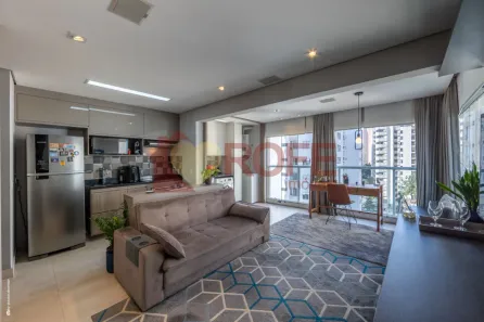 Apartamento com 1 Quarto à venda, 47m² no Santo Amaro, São Paulo