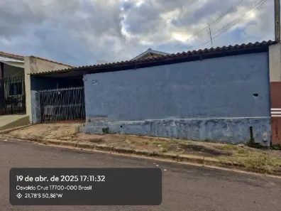 Casa com 2 Quartos à venda, 200m² no Conjunto Habitacional Alberto Lang, Osvaldo Cruz