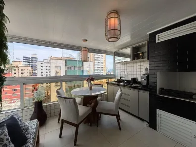 Apartamento com 3 Quartos para venda ou aluguel, 147m² no Canto do Forte, Praia Grande