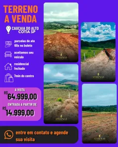 Lote/Terreno com 1 Quarto à venda, 500m² no dos Mendes (Caucaia do Alto), Cotia