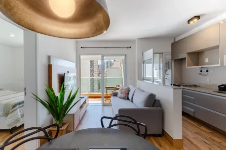 Apartamento com 1 Quarto para alugar, 45m² no Bela Vista, São Paulo