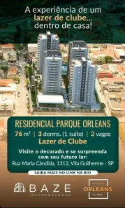 Apartamento com 3 Quartos à venda, 76m² no Carandiru, São Paulo
