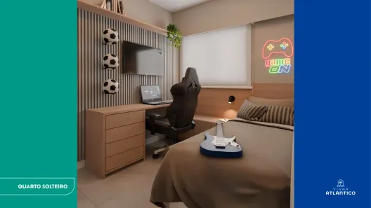 Apartamento com 2 Quartos à venda, 48m² no Jardim Atlântico, Olinda