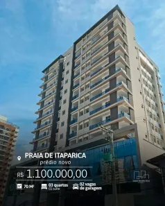 Apartamento com 3 Quartos à venda, 75m² no Praia de Itaparica, Vila Velha