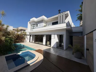 Casa de Condomínio com 4 Quartos à venda, 344m² no Jardim Residencial Dona Lucilla, Indaiatuba