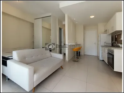Flat com 1 Quarto para alugar, 37m² no Brooklin Paulista, São Paulo