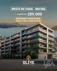 Apartamento com 1 Quarto à venda, 35m² no Itaguá, Ubatuba