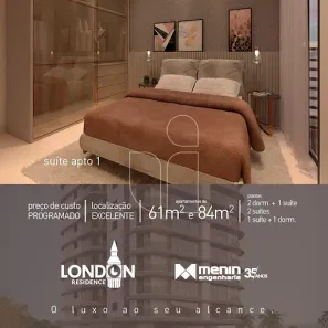 Apartamento com 2 Quartos à venda, 62m² no Jardim São Geraldo, Marília