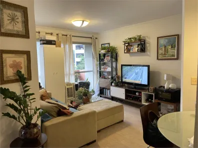 Apartamento com 1 Quarto para alugar, 45m² no Real Parque, São Paulo