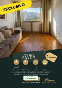Apartamento com 2 Quartos à venda, 40m² no Gávea, Rio de Janeiro