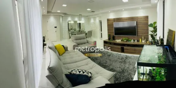 Apartamento com 3 Quartos à venda, 274m² no Vila Assunção, Santo André