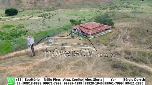 Fazenda/Sítio com 1 Quarto à venda, 100m² no Ilha dos Araújos, Governador Valadares