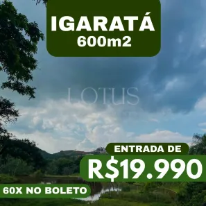 Lote/Terreno à venda, 600m² no , Guararema
