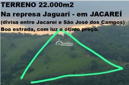 Lote/Terreno à venda, 1m² no Chácaras Condomínio Recanto Pássaros II, Jacareí