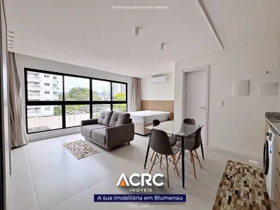 Apartamento com 1 Quarto para alugar, 36m² no Ponta Aguda, Blumenau