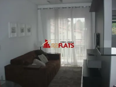 Apartamento com 1 Quarto para alugar, 50m² no Jardim Leonor, São Paulo