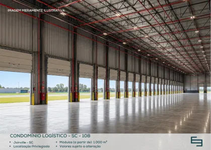 Galpão/Depósito/Armazém para alugar, 7800m² no Vila Nova, Joinville
