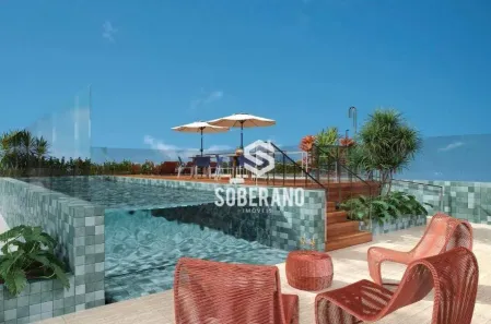 Apartamento com 2 Quartos à venda, 49m² no Tambaú, João Pessoa