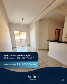 Apartamento com 2 Quartos para alugar, 65m² no Jardim Botânico, Ribeirão Preto