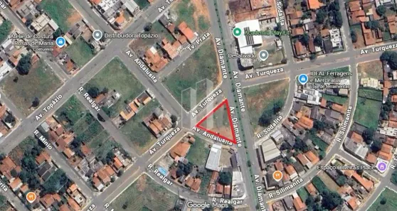 Lote/Terreno à venda, 1076m² no Vila Oliveira, Aparecida de Goiânia