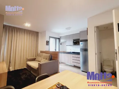 Apartamento com 1 Quarto para alugar, 44m² no Pinheiros, São Paulo