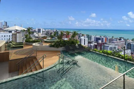 Apartamento com 1 Quarto à venda, 32m² no Cabo Branco, João Pessoa