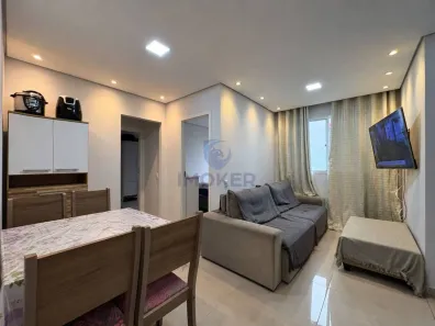 Apartamento com 2 Quartos à venda, 49m² no Vila Perracini, Poá