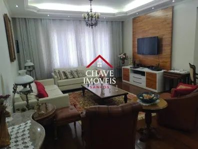 Apartamento com 4 Quartos à venda, 167m² no Gonzaga, Santos