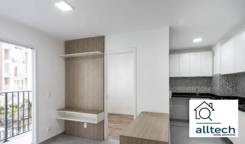 Apartamento com 2 Quartos para alugar, 37m² no Bom Retiro, São Paulo