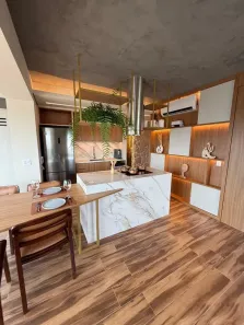 Apartamento com 1 Quarto para alugar, 62m² no Cidade Monções, São Paulo