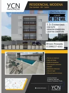 Apartamento com 3 Quartos à venda, 87m² no Aparecida, Santos
