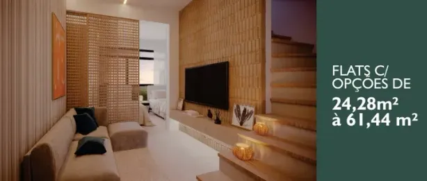 Apartamento com 1 Quarto à venda, 24m² no Tamandaré, Praia de Tamandaré