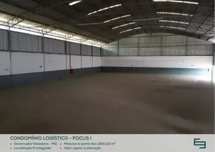 Galpão/Depósito/Armazém para alugar, 1800m² no Distrito Industrial, Governador Valadares