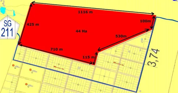 Lote/Terreno à venda, 440000m² no Parada, São Gonçalo do Amarante