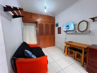 Kitnet com 1 Quarto à venda, 27m² no Canto do Forte, Praia Grande